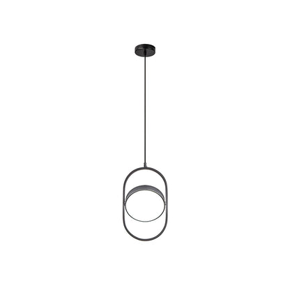 KUU Pendant Light Dia 10.6″ x H 16.9″ / Dia 27cm x H 43cm / Black & White / Warm Light Pendant light