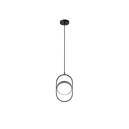 KUU Pendant Light Dia 7.5″ x H 12.2″ / Dia 19cm x H 31cm / Black & White / Warm Light Pendant light
