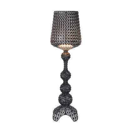 Kabuki Floor Lamp Dia 19.7″ x H 65.3″ / Dia 50cm x H 166cm / Black (Three-Color Changing Light) / US plug Floor lamp