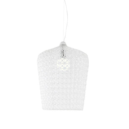 Kabuki Pendant Lamp Dia 19.7″ x H 24.8″ / Dia 50cm x H 63cm / Clear / Three-Color Changing Light Pendant light
