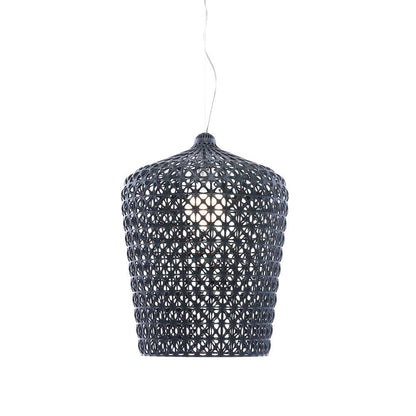 Kabuki Pendant Lamp Dia 19.7″ x H 24.8″ / Dia 50cm x H 63cm / Black / Three-Color Changing Light Pendant light