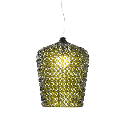 Kabuki Pendant Lamp Dia 19.7″ x H 24.8″ / Dia 50cm x H 63cm / Green / Three-Color Changing Light Pendant light