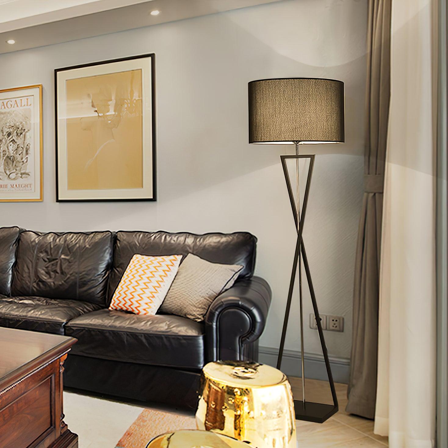 Kaden Black Floor Lamp Floor lamp