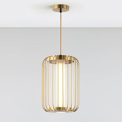Kai 2 Pendant Light Dia 7.9″ x H 13″ / Dia 20cm x H 33cm / Gold / Warm Light Pendant light