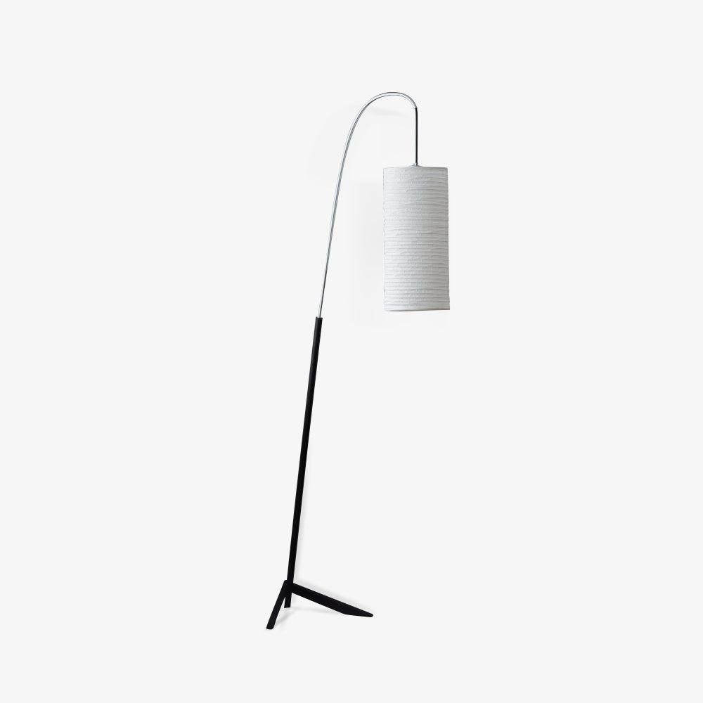 Kalmar Floor Lamp Dia 40.9″ x H 66.1″ / Dia 104cm x H 168cm / Black＆White / US plug Floor lamp