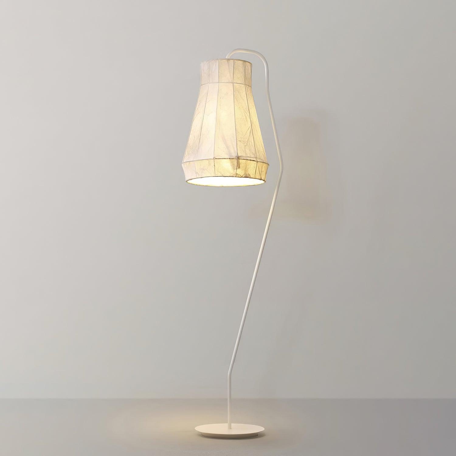 Karman Floor Lamp L 13.7″ x H 66.1″ / L 35cm x H 168m / White / US plug Floor lamp