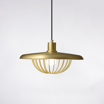 Kasa Pendant Lamp Dia 13.8″ x H 7.9″ / Dia 35cm x H 20cm / Copper plated Pendant light