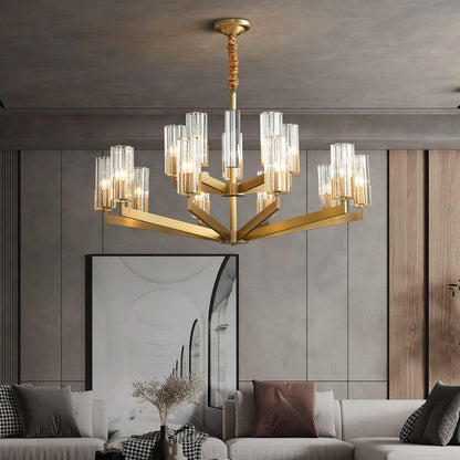 Kayla Brass Chandelier Chandelier
