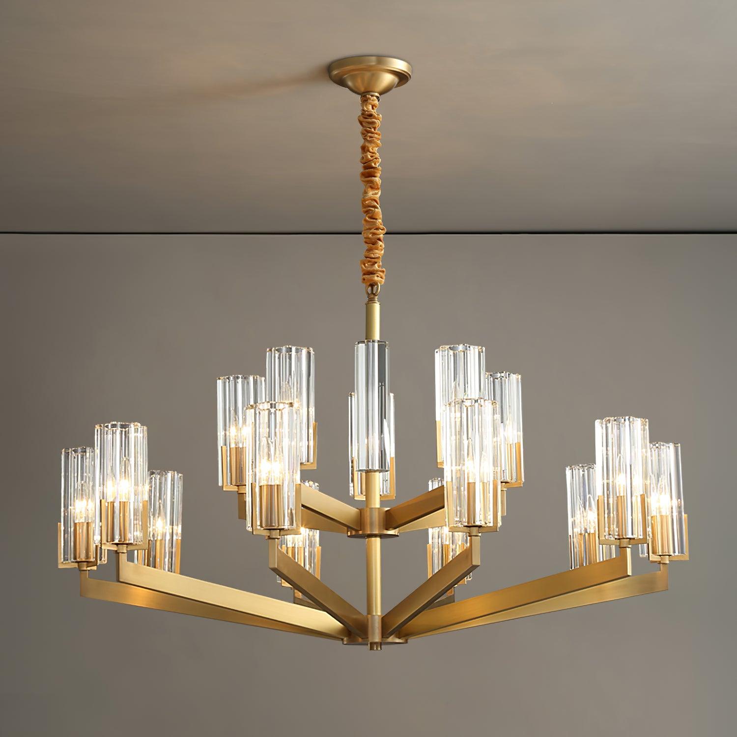 Kayla Brass Chandelier Chandelier
