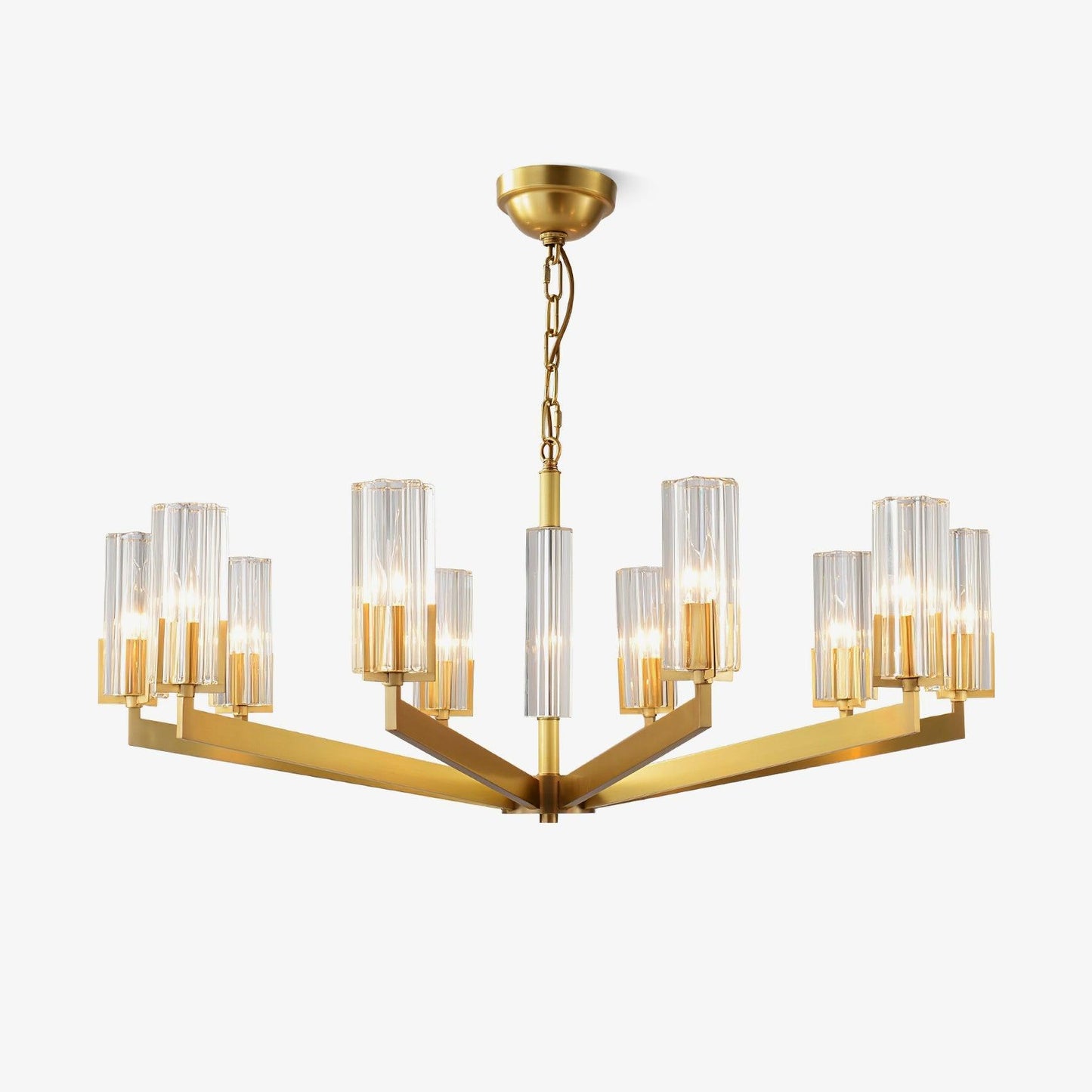 Kayla Brass Chandelier Chandelier