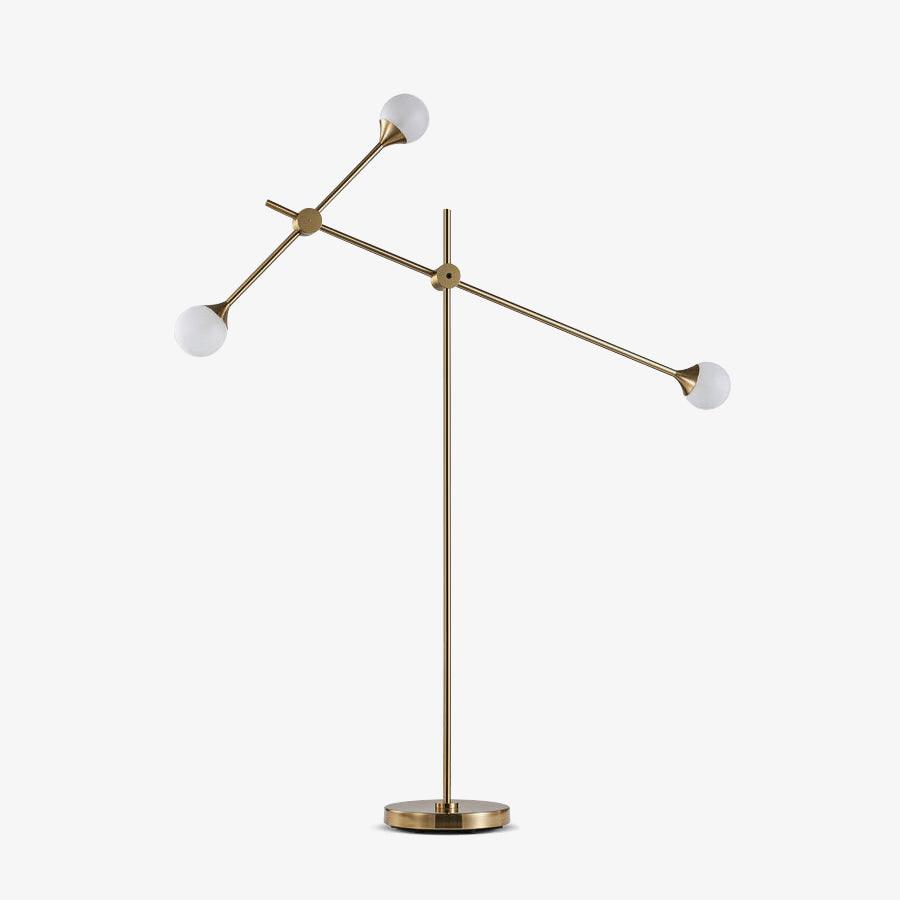 Kemi Floor Lamp ? 47.2″ x H 59″ / Dia 120cm x H 150cm / Gold / US plug Floor lamp