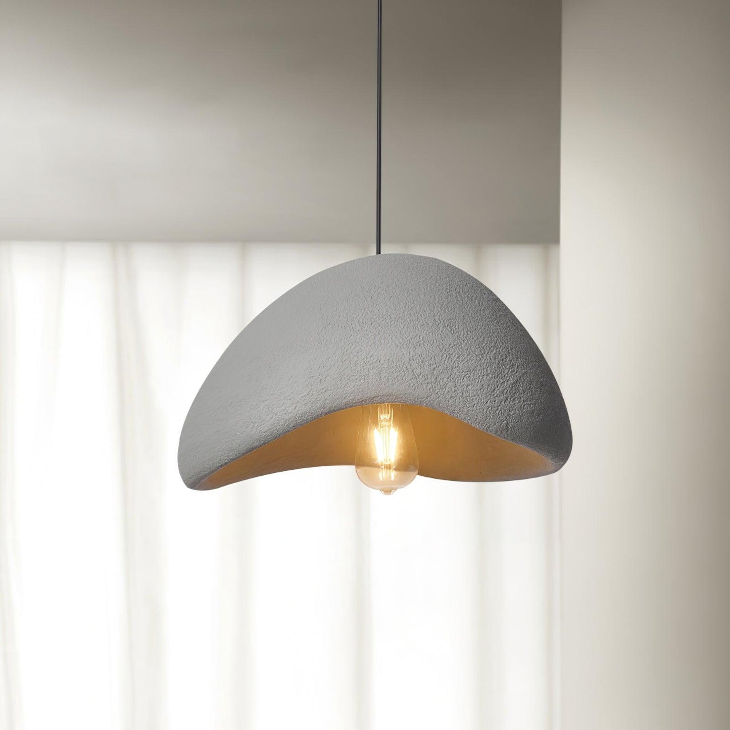 Khmara Halia Pendant Lamp A Dia 11.8″ x H 6.7″ / Dia 30cm x H 17cm (About 1.5kg) / Gray Pendant light