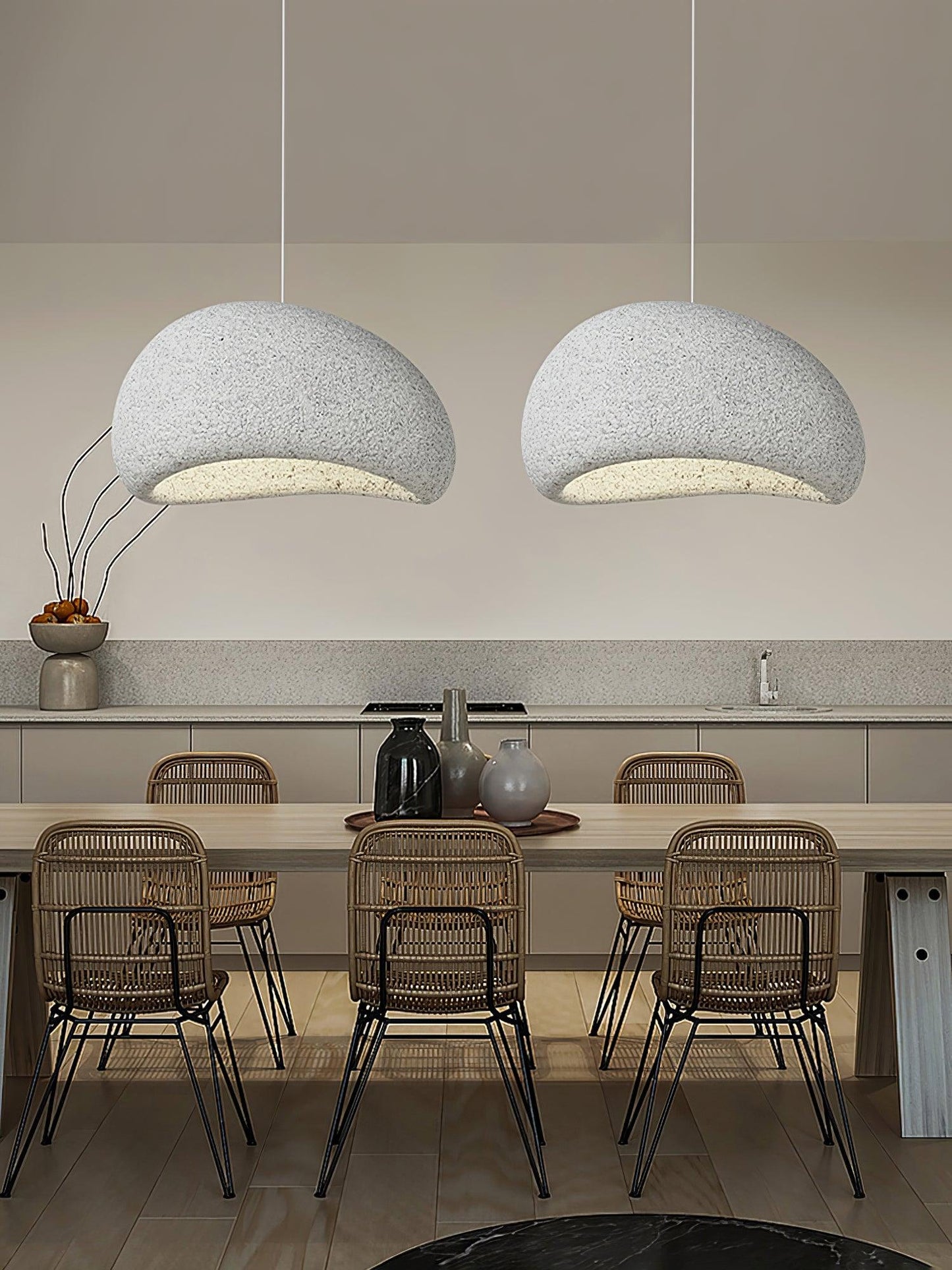 Khmara Halia Speckled Pendant Lamp Pendant light