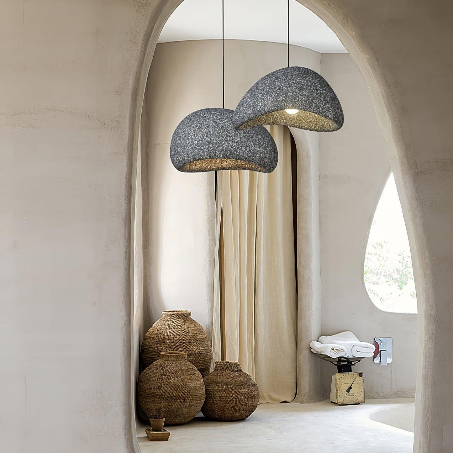 Khmara Halia Speckled Pendant Lamp Pendant light