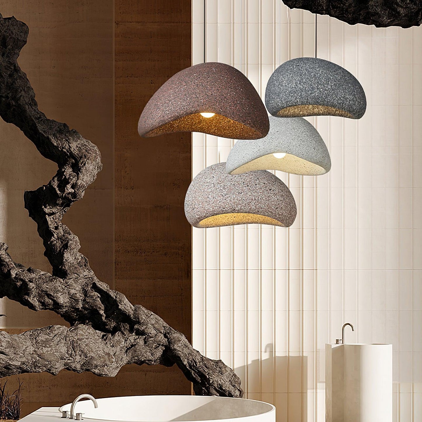 Khmara Halia Speckled Pendant Lamp Pendant light
