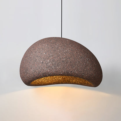 Khmara Halia Speckled Pendant Lamp Model A / ? 11.8″ x H 7.9″ / Dia 30cm x H 20cm / Spots Dark red Pendant light