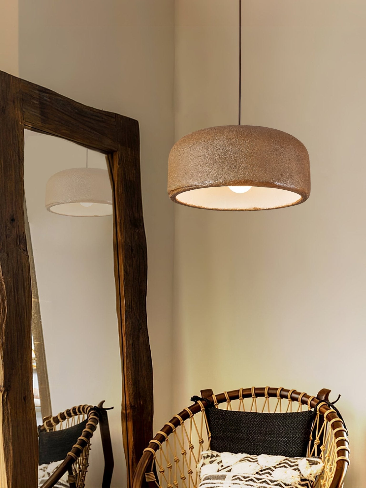 Khmara Resin Dome Pendant Lamp Pendant light