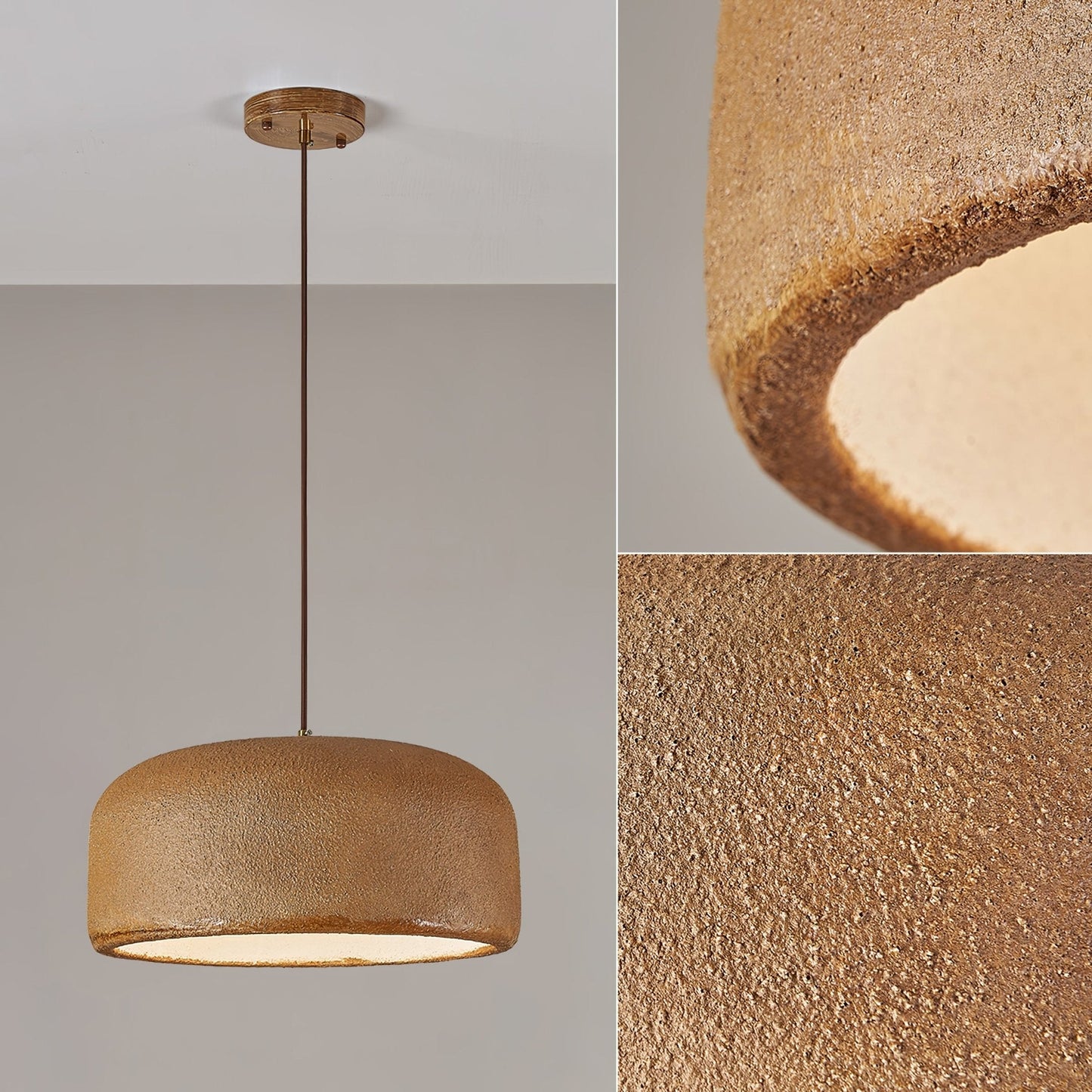 Khmara Resin Dome Pendant Lamp Pendant light