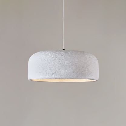 Khmara Resin Dome Pendant Lamp Dia 19.7″ x H 8.7″ / Dia 50cm x H 22cm / White Pendant light