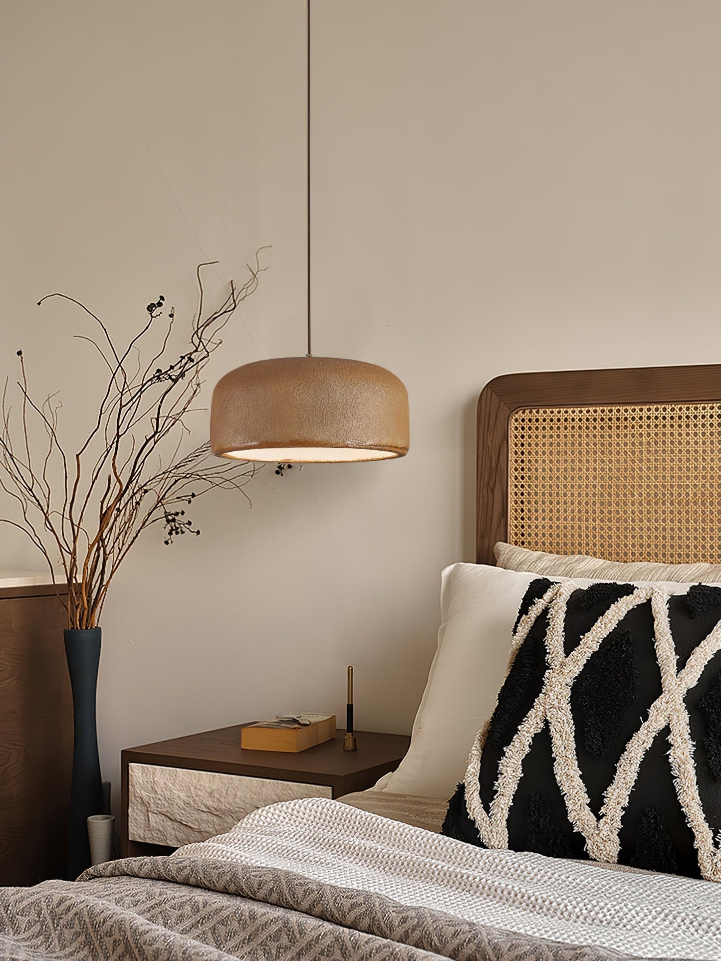 Khmara Resin Dome Pendant Lamp Pendant light