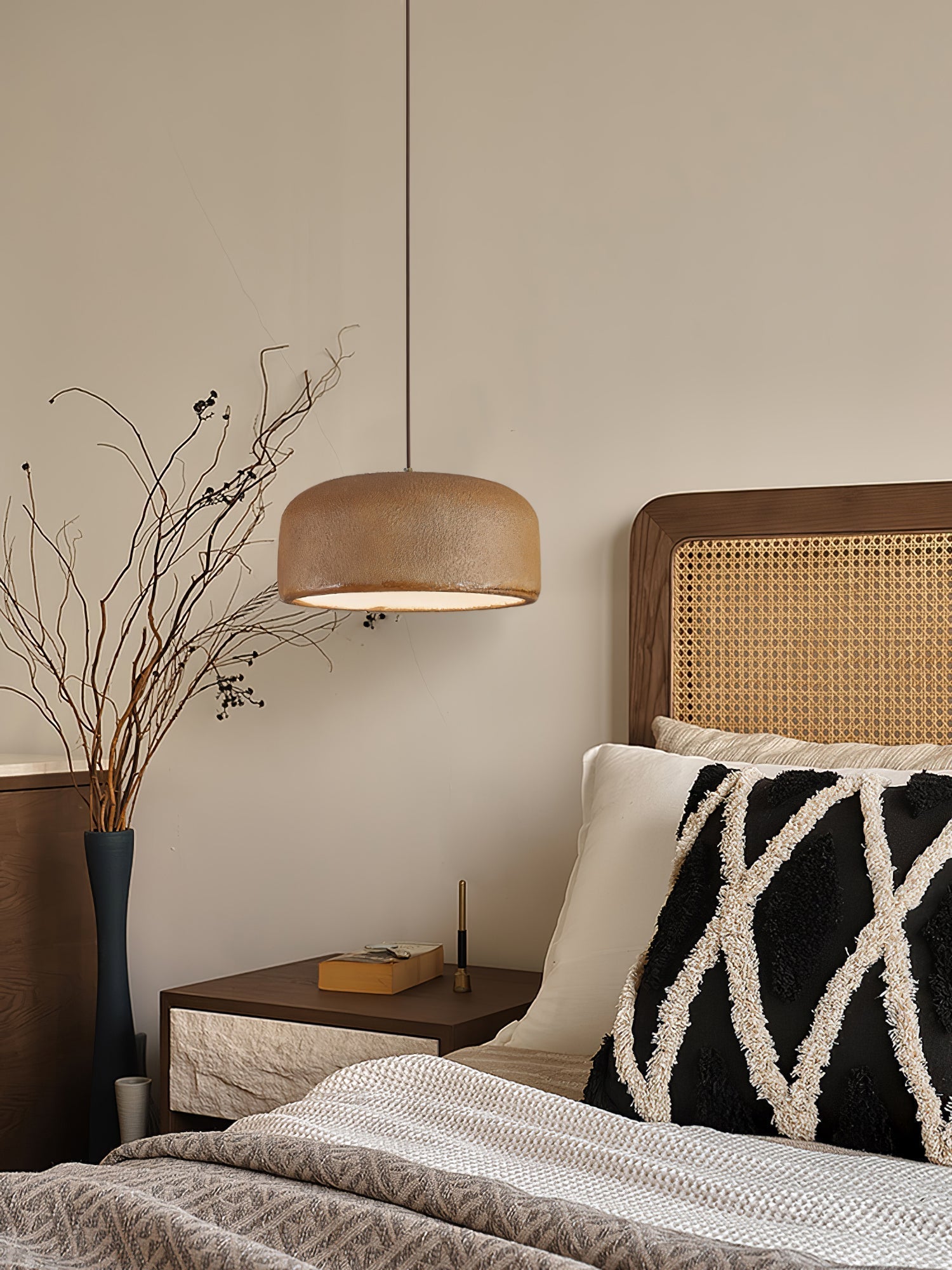 Khmara Resin Dome Pendant Lamp Pendant light