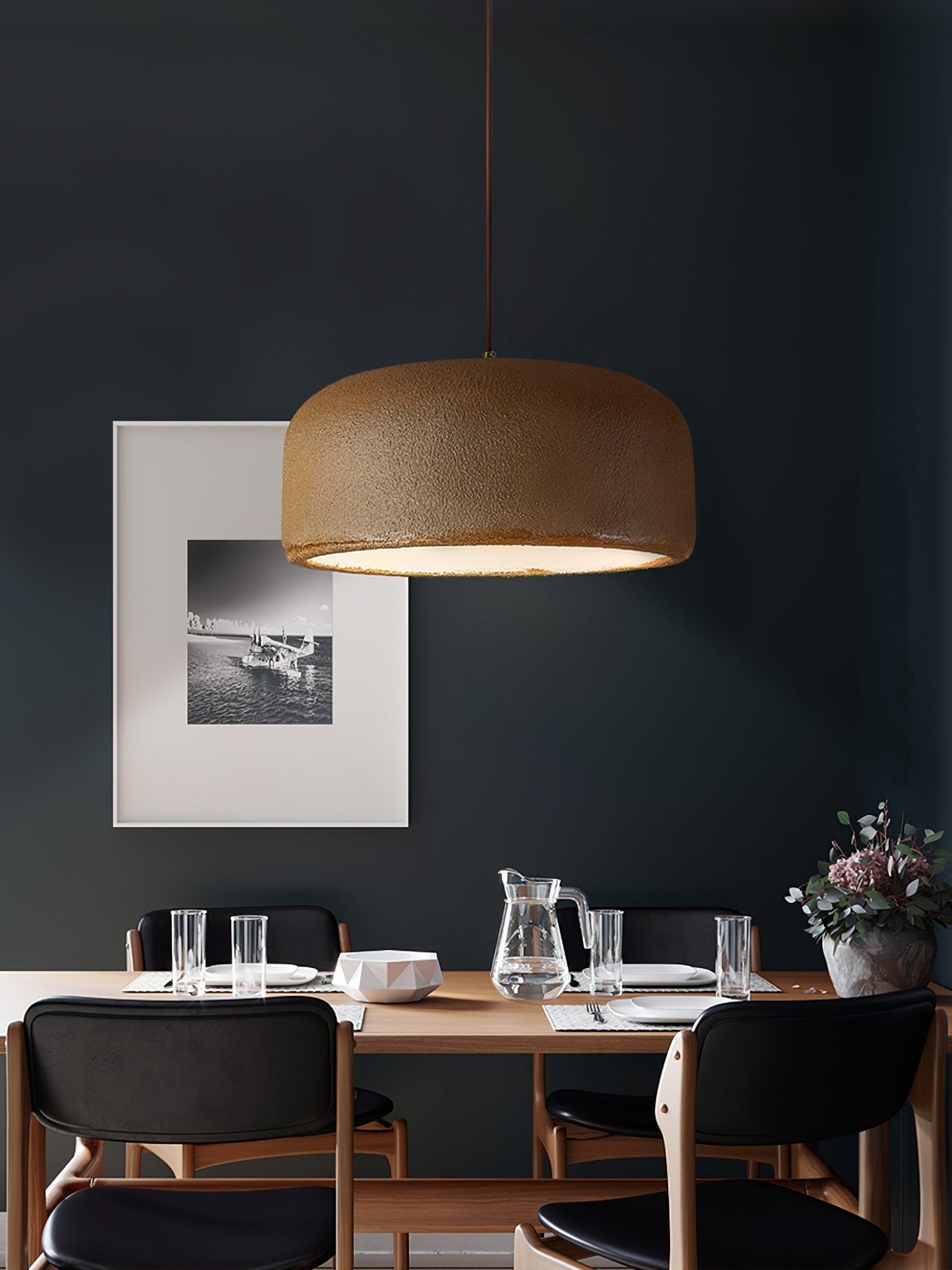 Khmara Resin Dome Pendant Lamp Pendant light