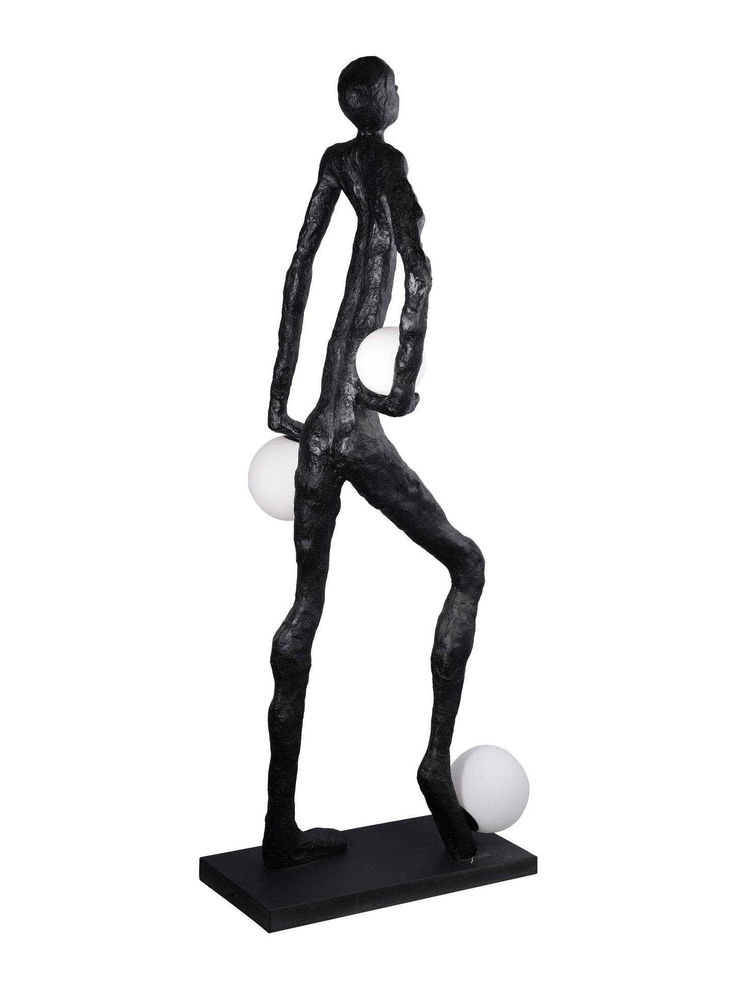 Kicking Ball Sculpture Character Floor Lamp Floor lamp