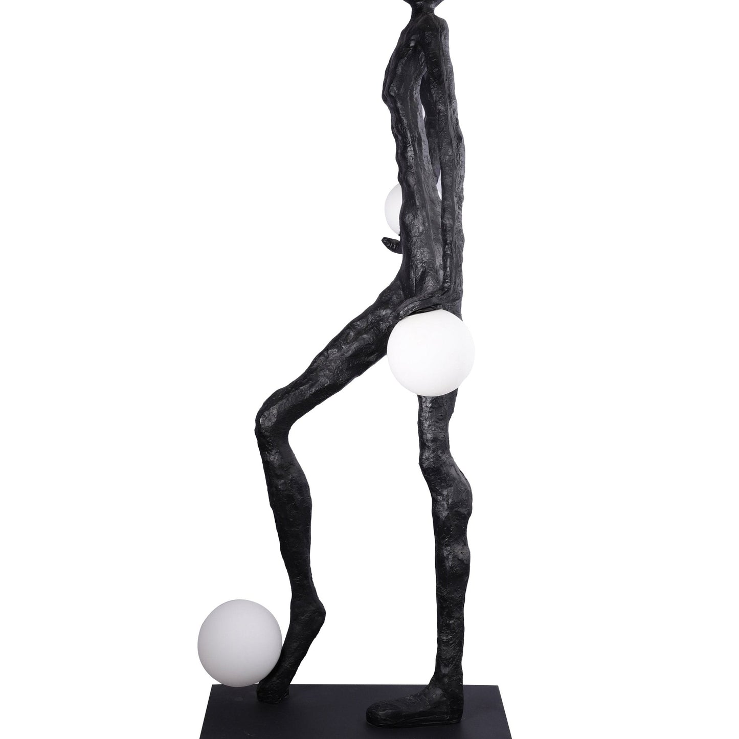 Kicking Ball Sculpture Character Floor Lamp Floor lamp