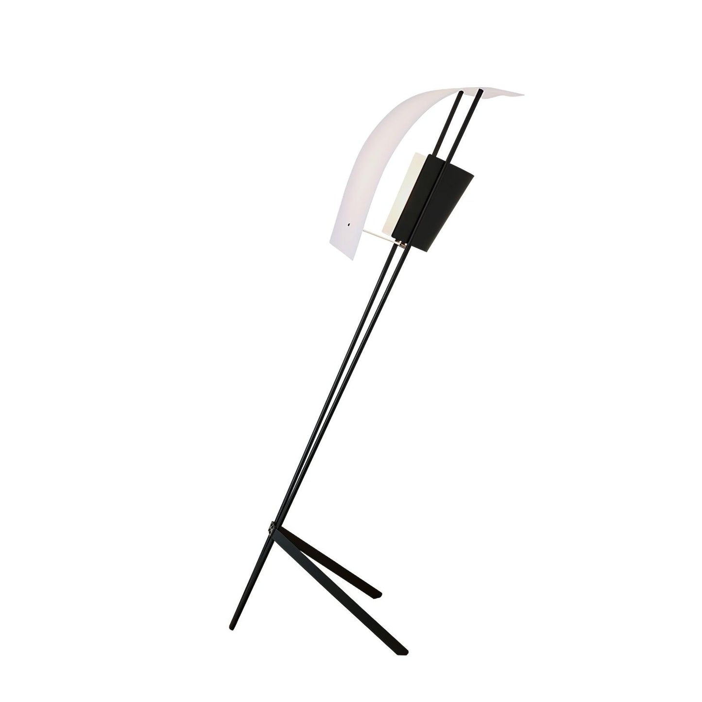 Kite Floor Lamp W 19.7″ x H 65″ / W 58cm x H 165cm / Black & Black / US Plug Floor lamp