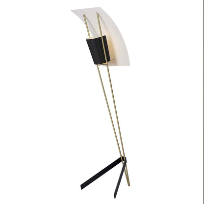 Kite Floor Lamp W 19.7″ x H 65″ / W 58cm x H 165cm / Black & Gold / US Plug Floor lamp