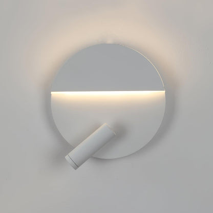 Kneeland Rotatable Wall Lamp Dia 7.9″ x H 7.9″ / Dia 20cm x H 20cm / White / Warm Light Wall lamp