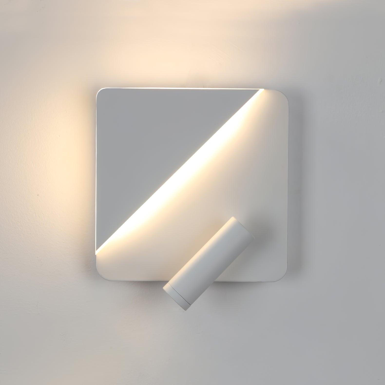 Kneeland Rotatable Wall Lamp Dia 7.1″ x H 7.1″ / Dia 18cm x H 18cm / White / Warm Light Wall lamp