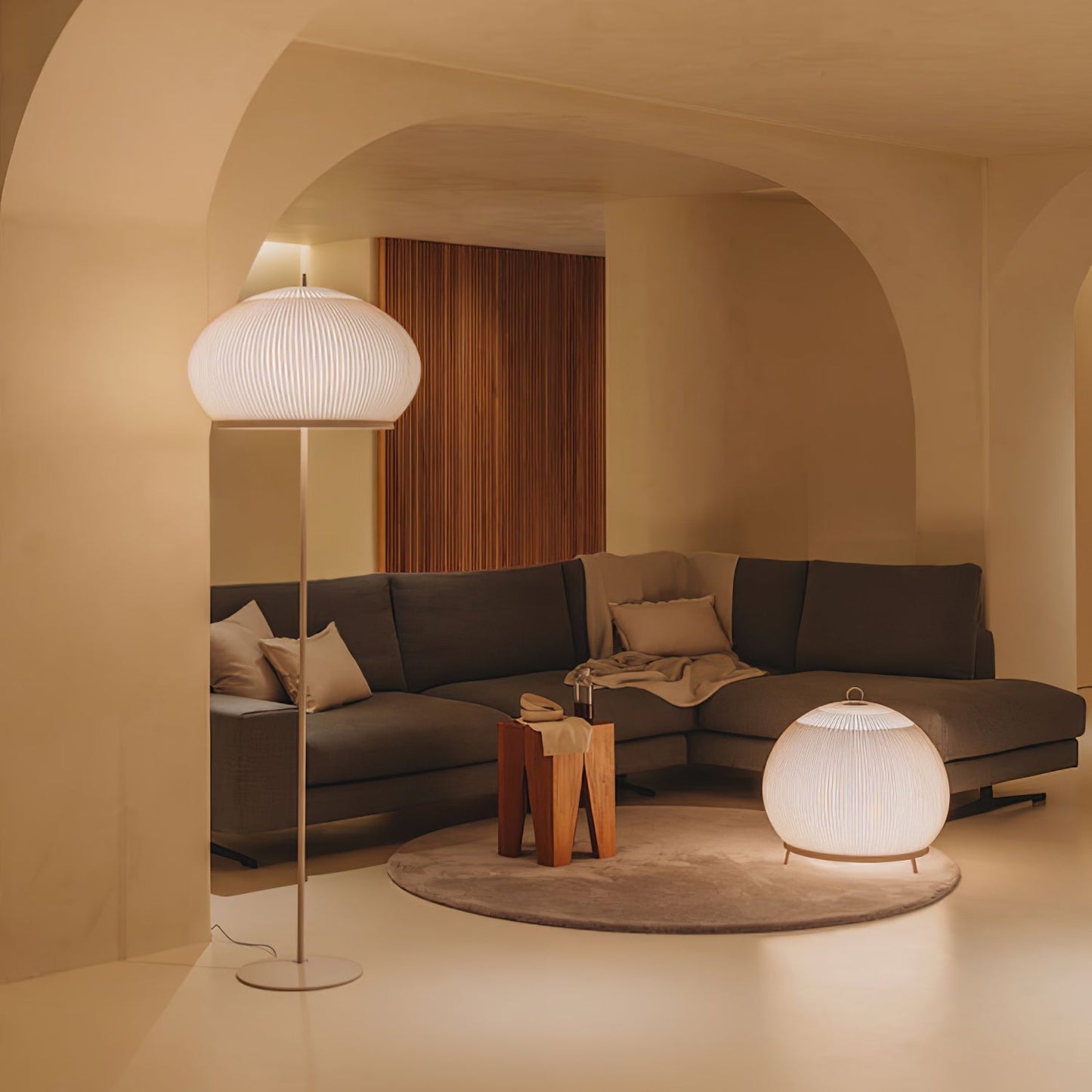 Lantern Knit Floor Lamp Floor lamp
