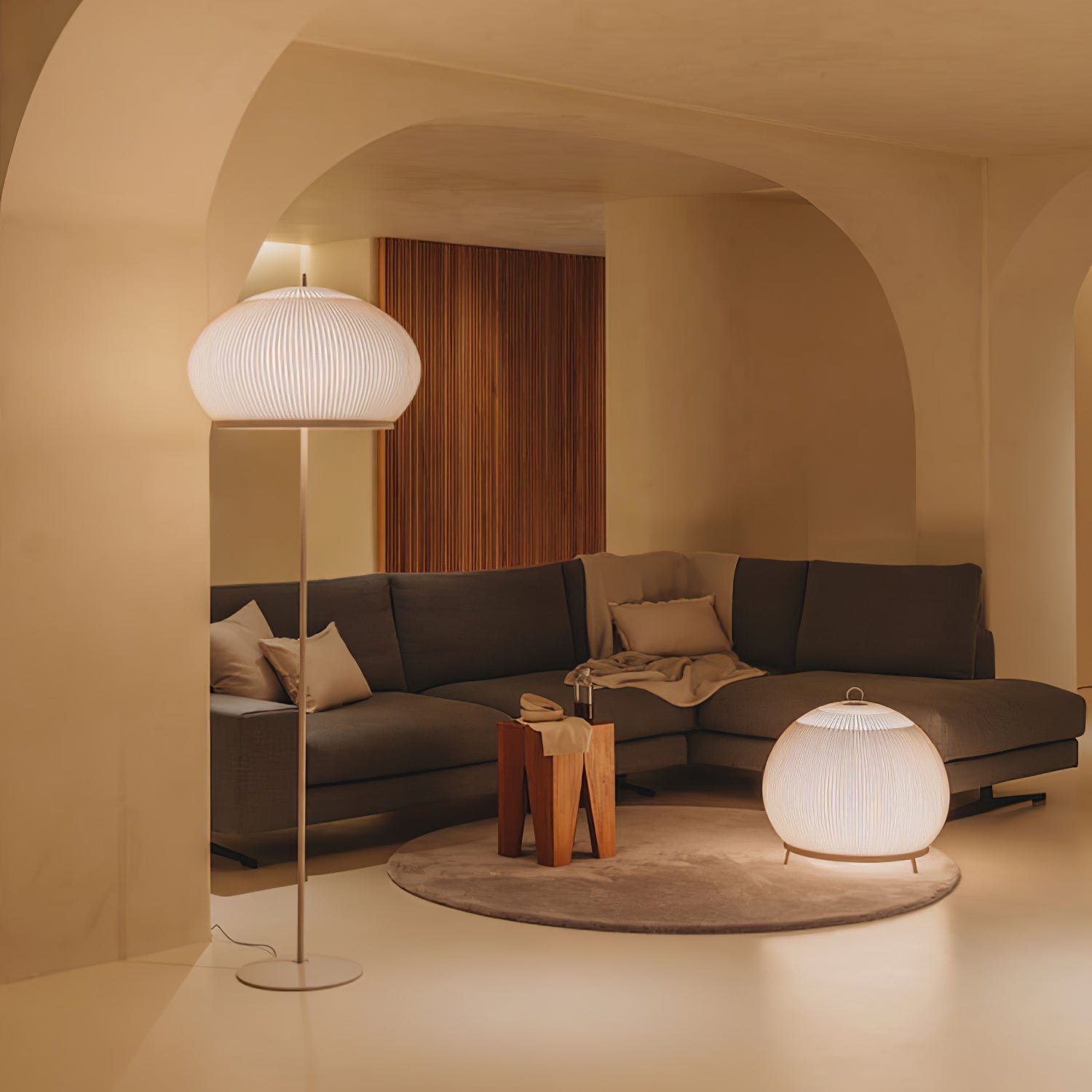 Lantern Knit Floor Lamp Floor lamp