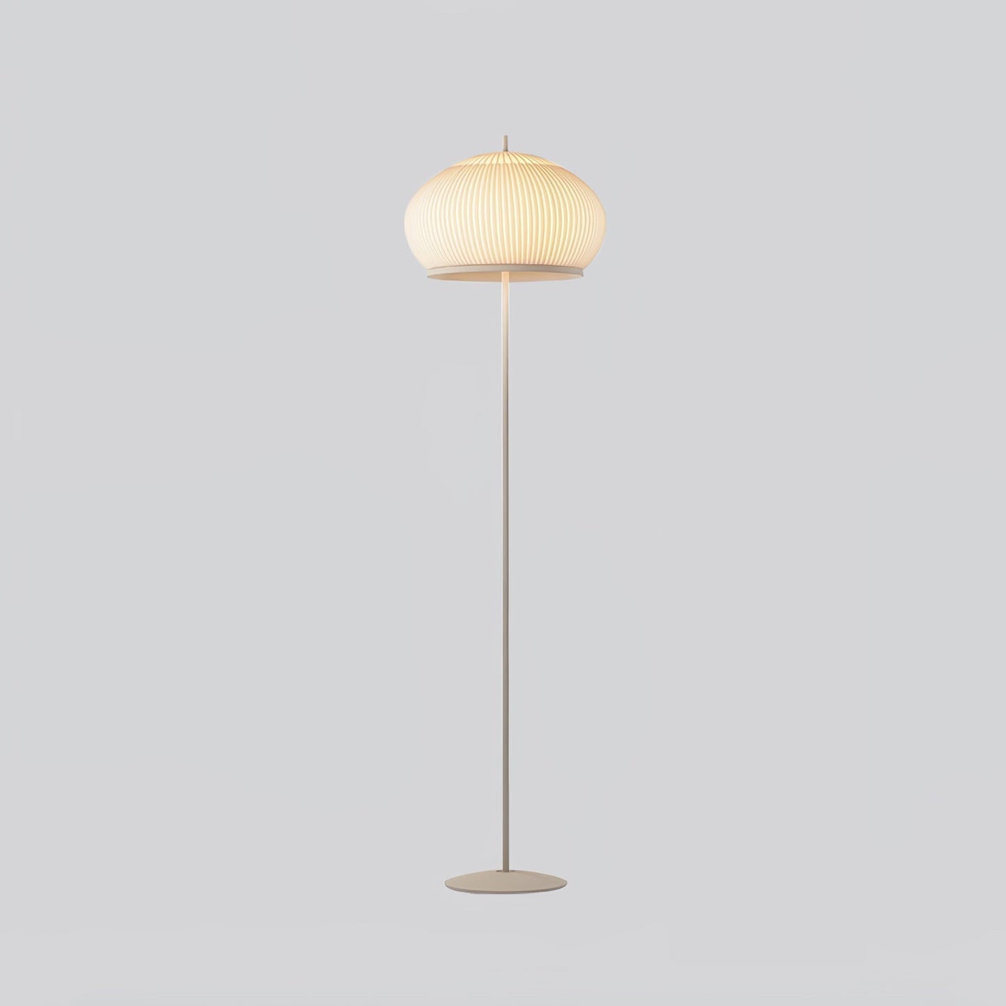 Lantern Knit Floor Lamp Dia 17.7″ x H 66.9″ / Dia 45cm x H 170cm / White & Three-Color Stepless Dimming / US Plug Floor