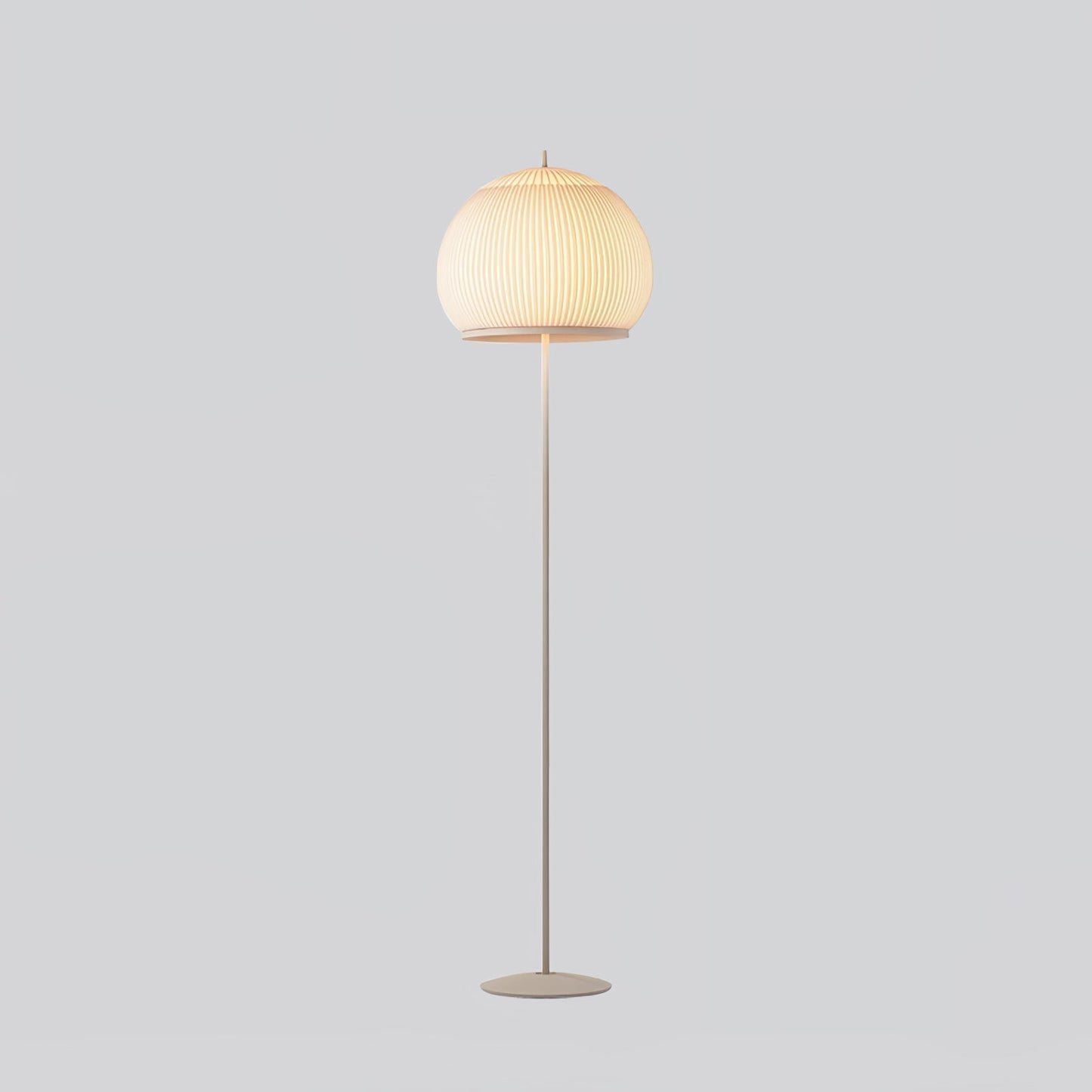 Lantern Knit Floor Lamp Dia 17.7″ x H 69.7″ / Dia 45cm x H 177cm / White & Three-Color Stepless Dimming / US Plug Floor