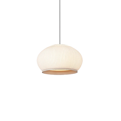 Lantern Knit Pendant Lamp ? 17.7″ x H 11″ / Dia 45cm x H 28cm / White / Three-color Stepless Dimming Pendant light