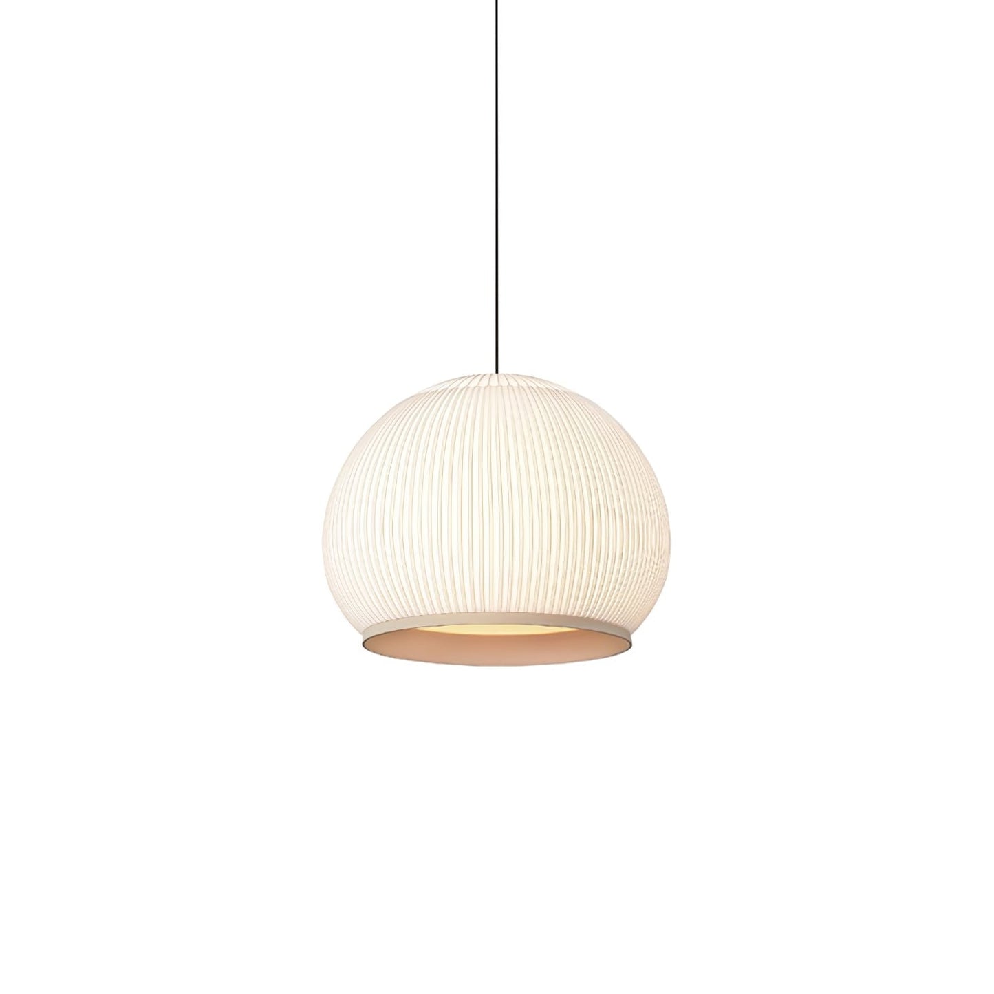 Lantern Knit Pendant Lamp ? 17.7″ x H 13.8″ / Dia 45cm x H 35cm / White / Three-color Stepless Dimming Pendant light