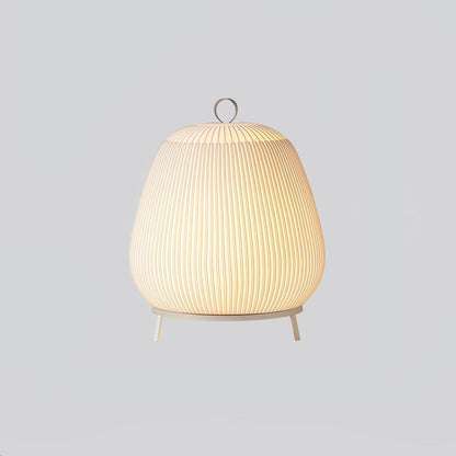 Lantern Knit Table Lamp Dia 17.7″ x H 21.3″ / Dia 45cm x H 54cm / White & Three-Color Stepless Dimming / US Plug Table