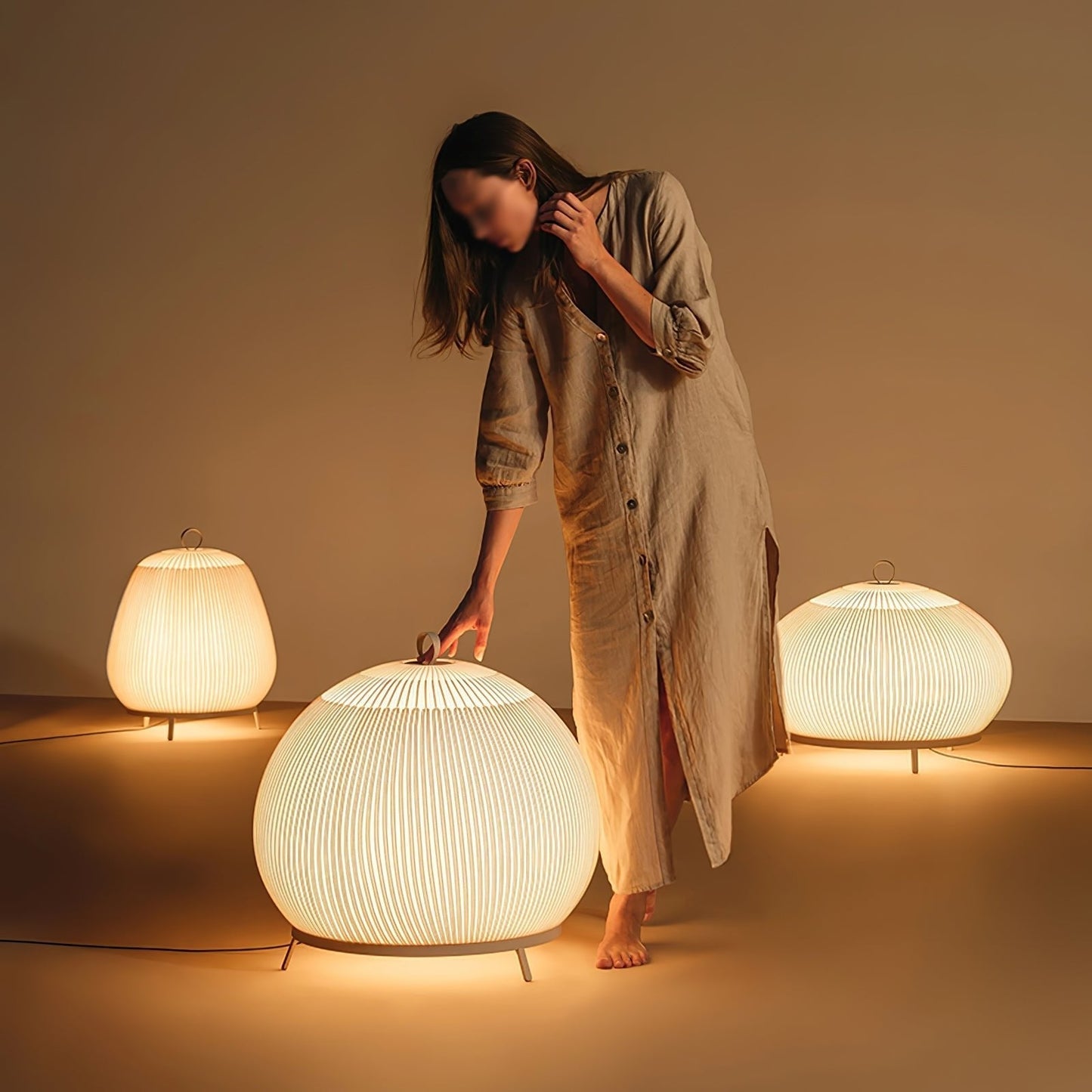 Lantern Knit Table Lamp Table lamp