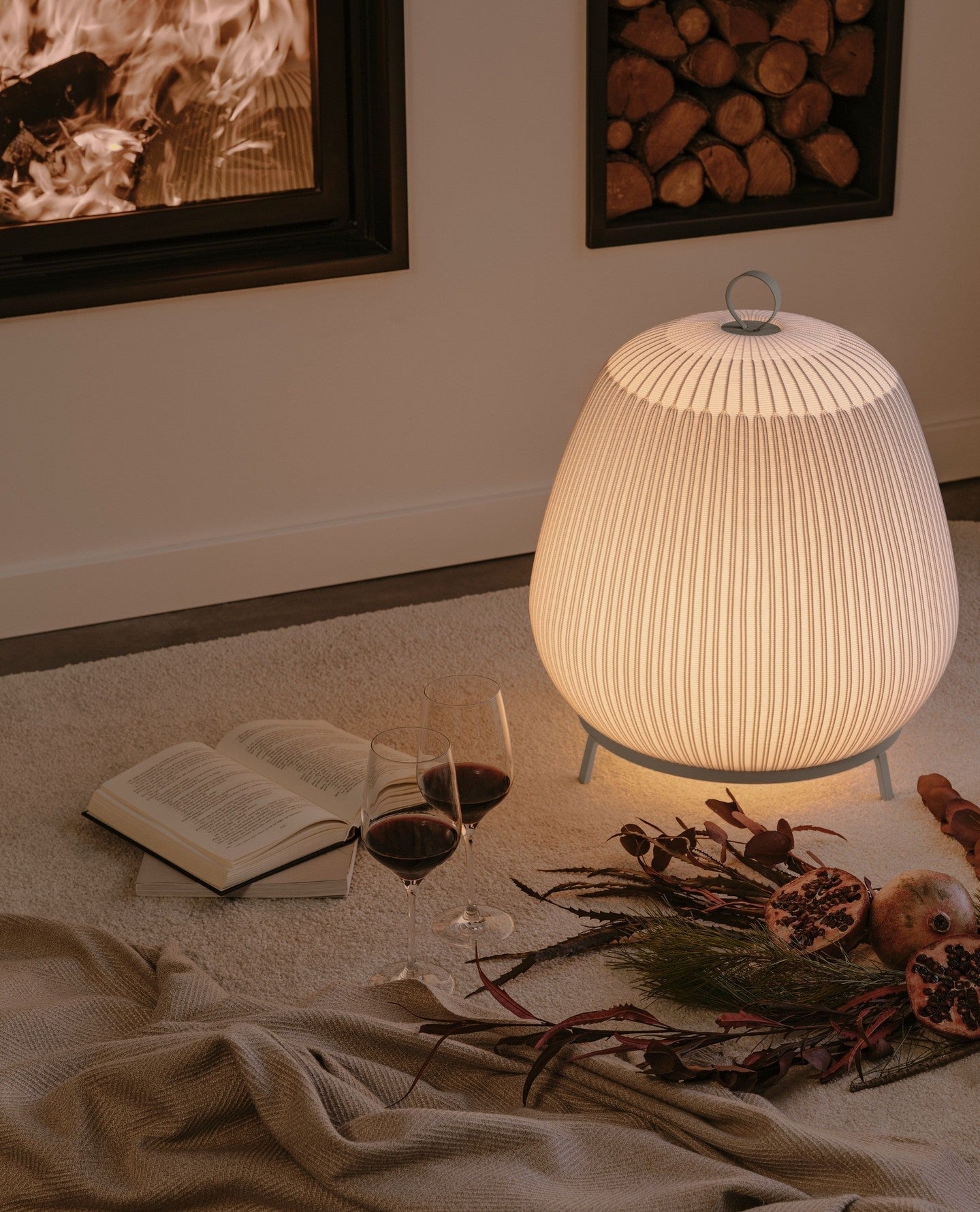 Lantern Knit Table Lamp Table lamp
