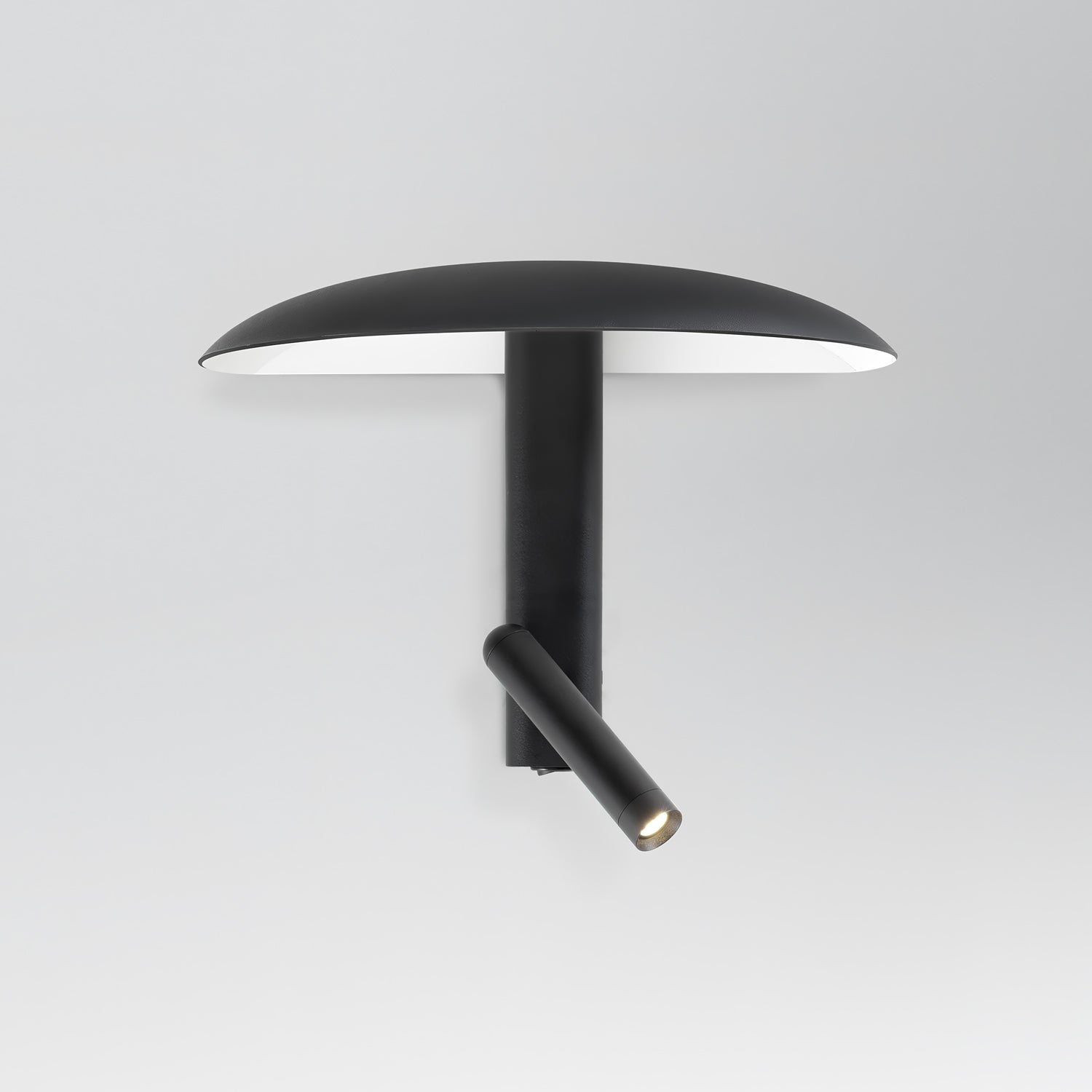 Hat Brim Swing Arm Wall Light W 11.8″ x H 10.6″ / W 30cm x H 27cm / Black / Warm Light Wall lamp