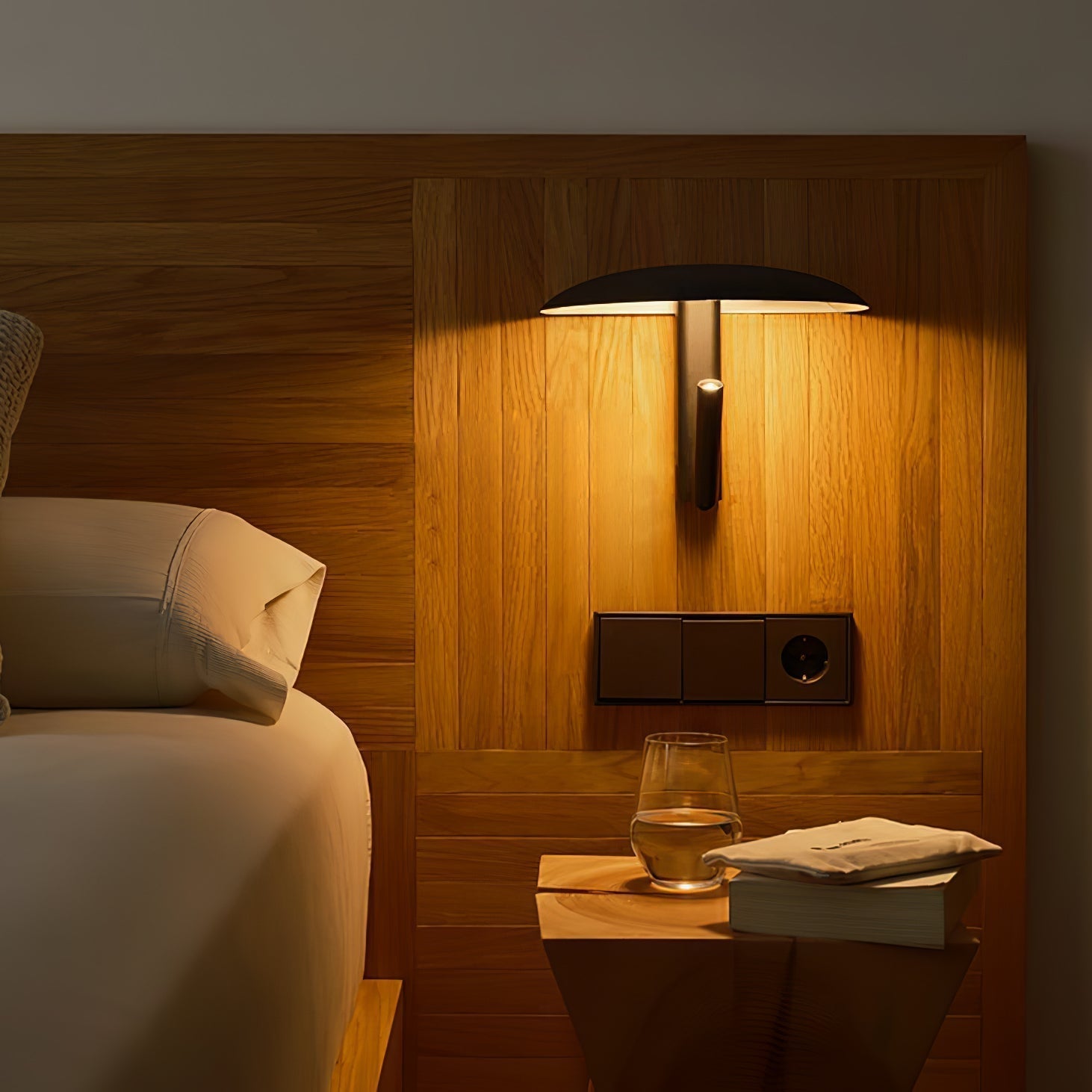 Hat Brim Swing Arm Wall Light Wall lamp
