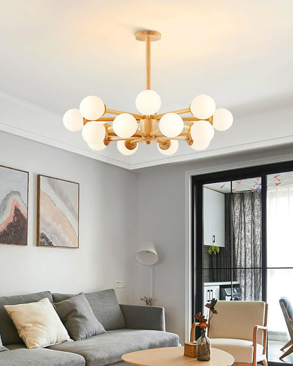 Kozan Wooden Chandelier Chandelier