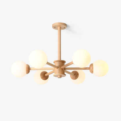 Kozan Wooden Chandelier Chandelier