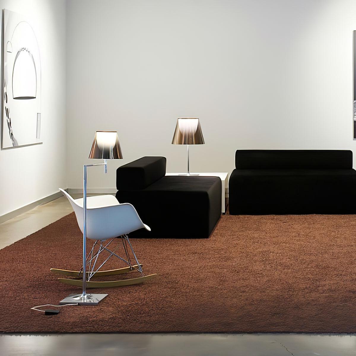Chrome Prism Bending Floor Light Floor lamp