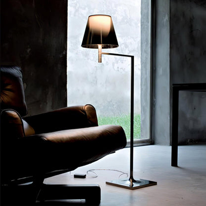 Chrome Prism Bending Floor Light Floor lamp