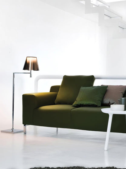 Chrome Prism Bending Floor Light Floor lamp