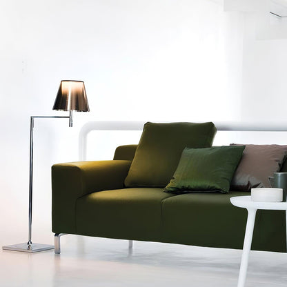 Chrome Prism Bending Floor Light Floor lamp