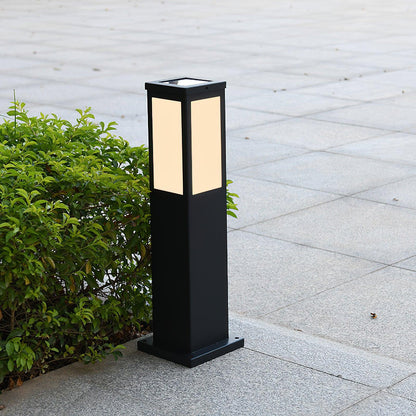 Kuzco Bollard Outdoor Light Dia 5.5″ x H 23.6″ / Dia 14cm x H 60cm / Black / Warm Light Outdoor Lighting